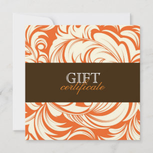 311 Lavish Orange Brown Geschenkgutschein