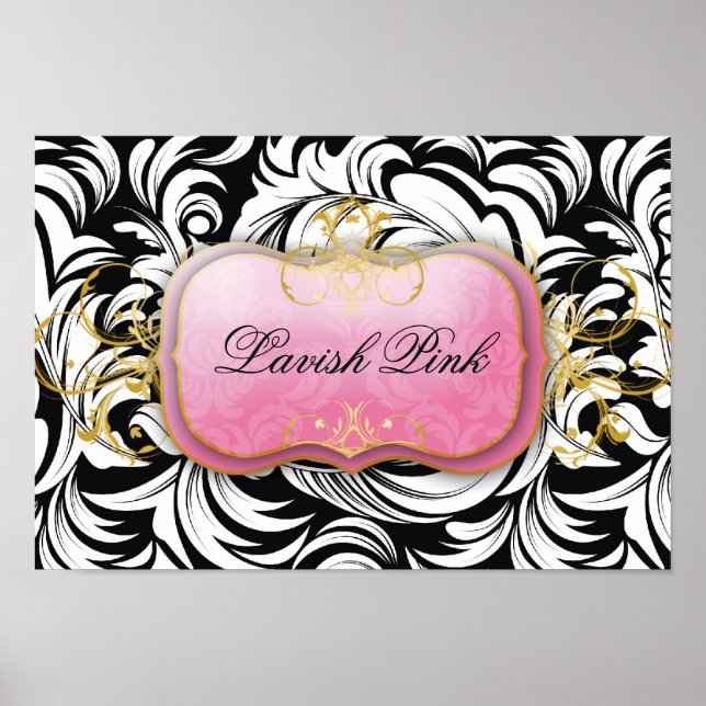 311-Lavish Pink Plate Poster (Vorne)