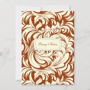 311-Lavishly Lainey Burnt Sienna Einladung