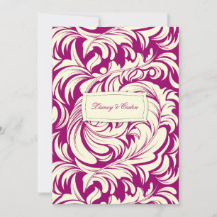 311-Lavishly Lainey Fuschia Einladung