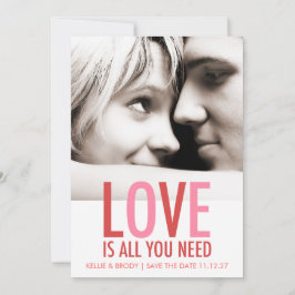 311 Liebe ist Alles, was Sie Valentin Save the Dat Save The Date