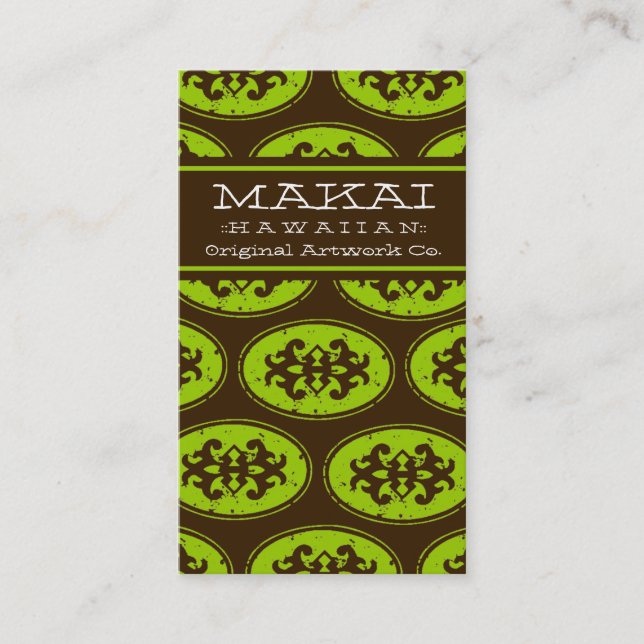 311 MAKAI VISITENKARTE-PALME VISITENKARTE (Vorderseite)