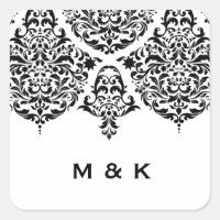 311 Mon Cherie Damask Black Vielen Dank