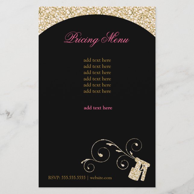 311 Spray Flyer Gold Imitate Sparkle (Vorne)