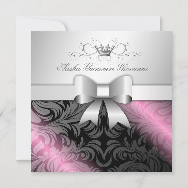 311-Sweet Bogen-Bonbon 16 der Melasse-| Einladung (Vorderseite)