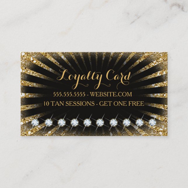 311 Tanning Loyalty Card 10 Sitzungen Treuekarte (Vorderseite)