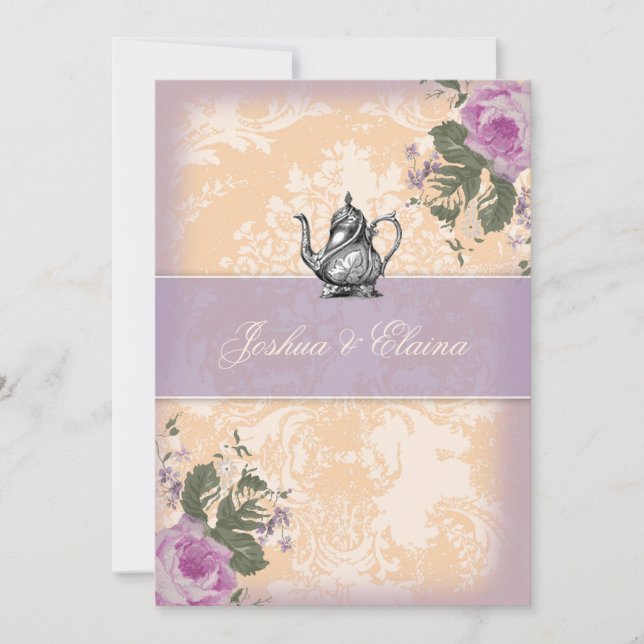 311 Vintag Tee Party Bridal Bingo (Vorderseite)