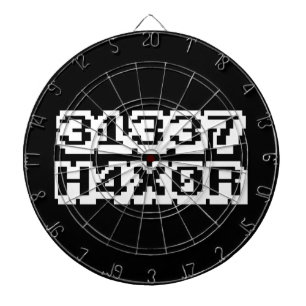 31337 H4X0R DARTSCHEIBE