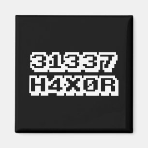 31337 H4X0R MAGNET