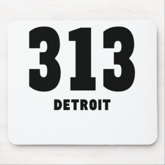 313 Detroit Mousepad