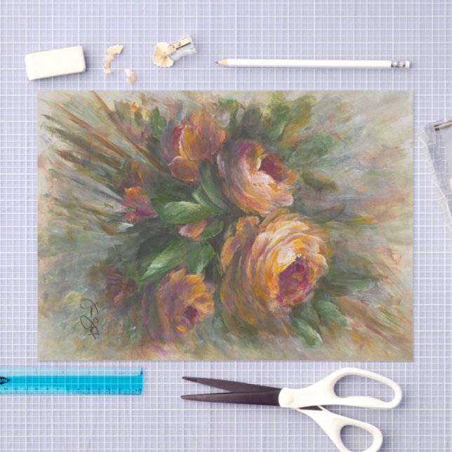 315 Roses  Seidenpapier (Handwerk)