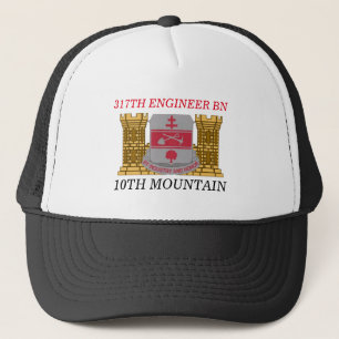 317TH CASQUETTE de MONTAGNE de BATAILLON