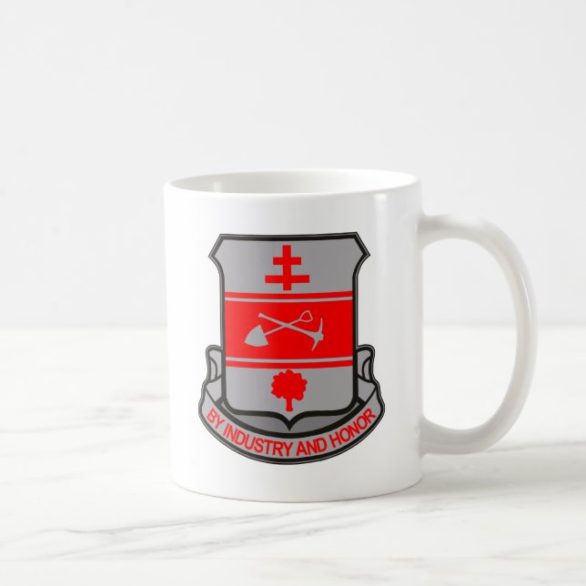 317th Ingenieur-Bataillon Kaffeetasse (Rechts)