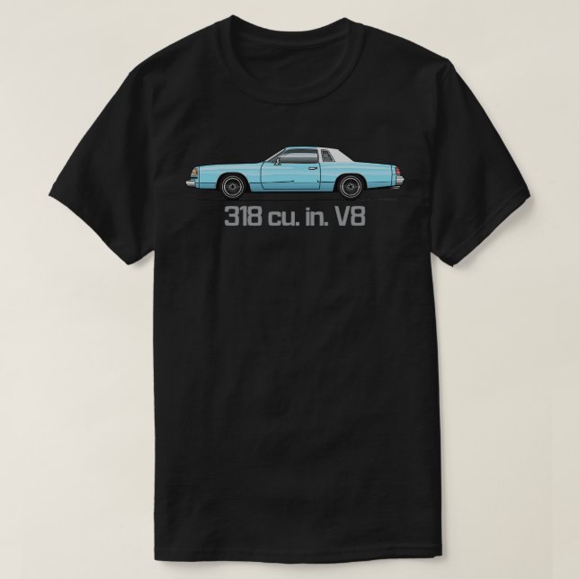 318 Light Blue T-Shirt (Design vorne)