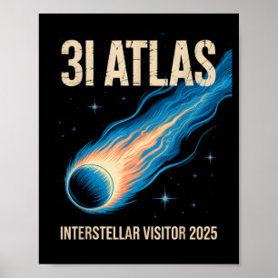 31_atlas Interstellar-Stil Astronomie Besucher 202 Poster