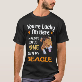 31 Blieb zu Hause mit meinem Beagle T-Shirt