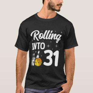 31. Bowling 31. Geburtstag T-Shirt