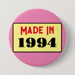 31. Geburtstagsparty geboren 1994 31 Button