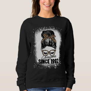 31 Jahre Phantastisch seit 1992 Leopard 31. Geburt Sweatshirt