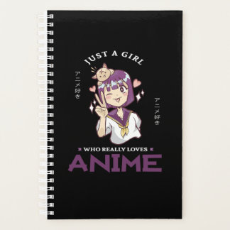 31.Just A Girl Who Really Loves Anime Planer