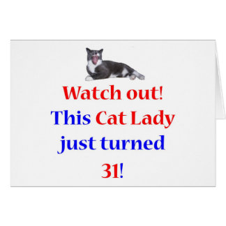 31 Katze Lady