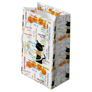 31 octobre Sac cadeau d'anniversaire