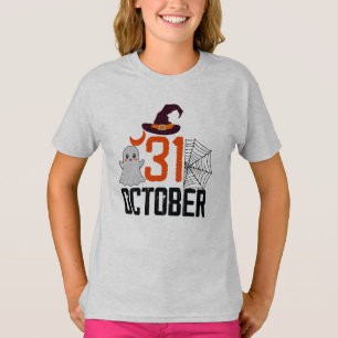 31. Oktober Halloween, Kids Halloween T-Shirt