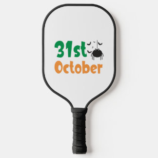31. Oktober - Halloween Pickleball Schläger