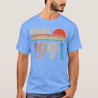 31 Years Old Vintage 1991 Limited Edition 31th Bir T-Shirt