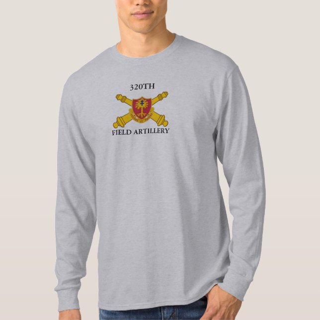 320TH T-SHIRT de l'ARTILLERIE de CAMPAGNE L/S (Devant)