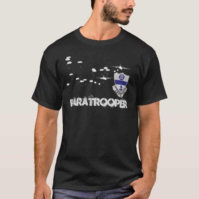325. Infanterie Brigade Paratrooper T Shirt (Vorderseite)