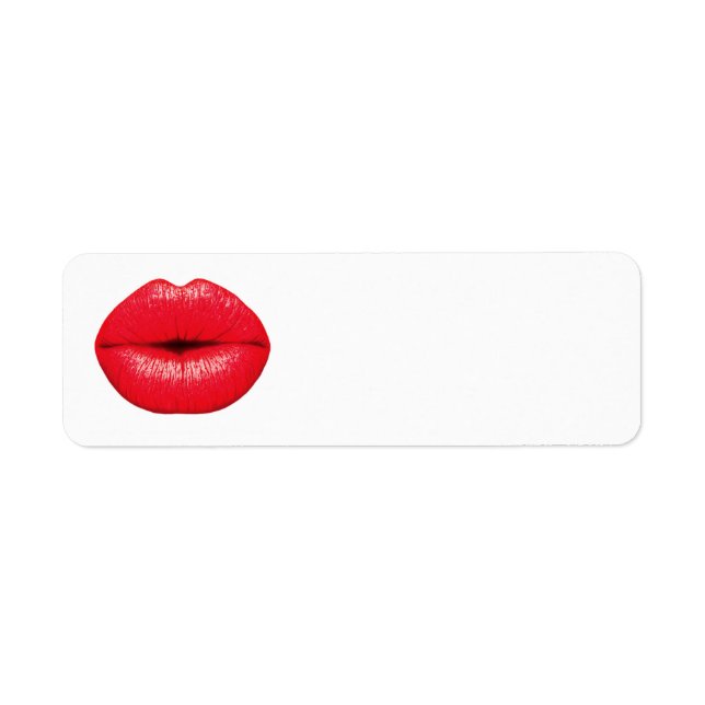 327493 RED SMOOCH LIPS KISS MAKEUP SCHÖNHEIT LIEBE (Vorne)