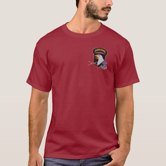 327th T-shirt d'Abn d'infanterie 101st (Devant)