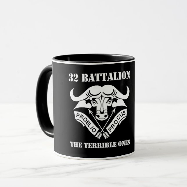 32-Bataillon-Tasse Tasse (Vorderseite Links)