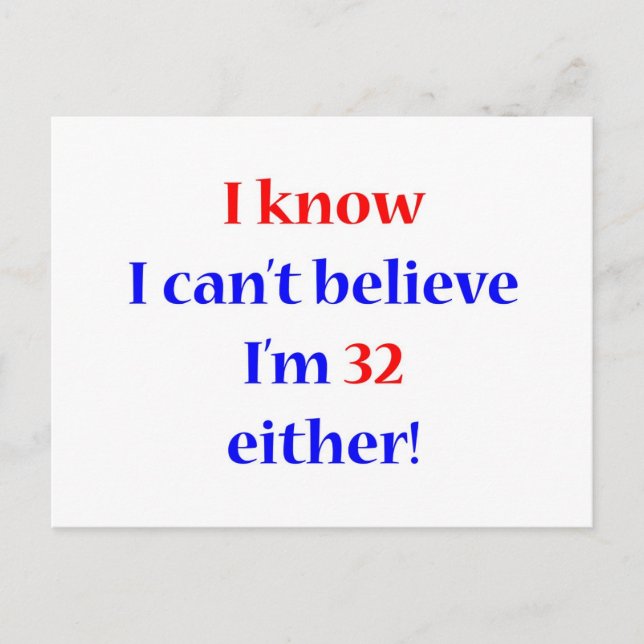 32 Entweder Postkarte (Vorderseite)