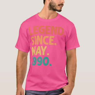 32. Geburtstag seit Mai 1990 32 Jahre alt V T-Shirt