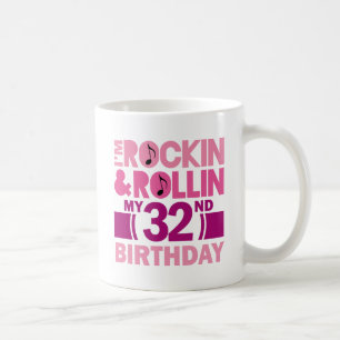 32. Geburtstags-Geschenk-Idee für Frau Kaffeetasse