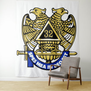 32 Grad Mason Tapestry Wandteppich