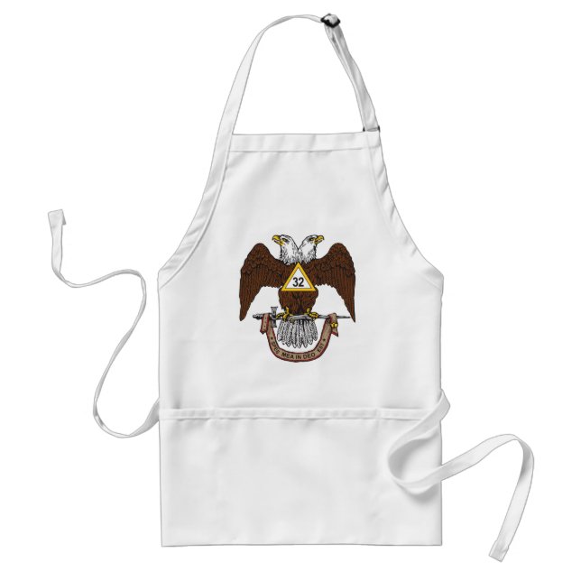 32. Grad-schottischer Ritus Brown Eagle Schürze (Vorne)