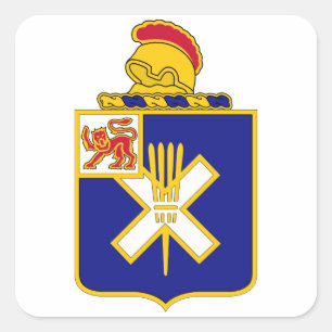 32. Infanterie-Regiment Quadratischer Aufkleber