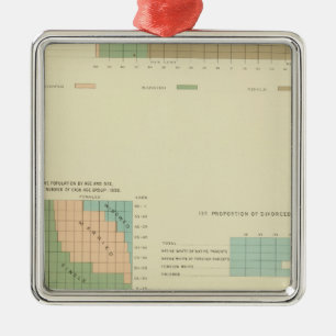 32 Konjugale Bedingung, Scheidung 1890 Ornament Aus Metall