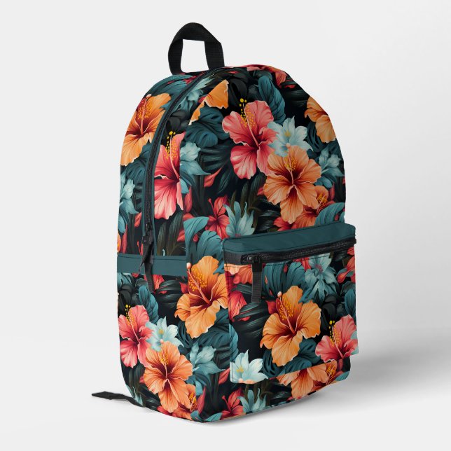 32 Muster Bedruckter Rucksack (Rückseitige Ecke links)