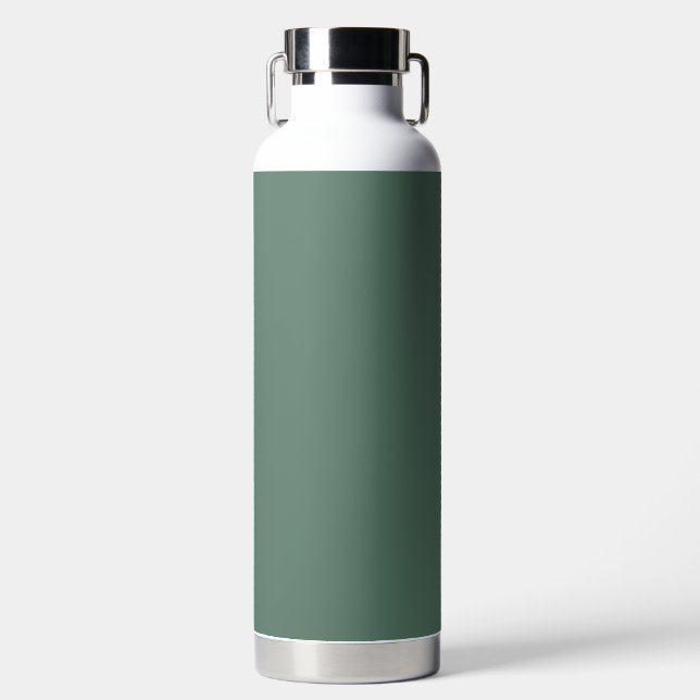 32 oz. Forest Green Vacuum Insulwater Flasche (Vorderseite)