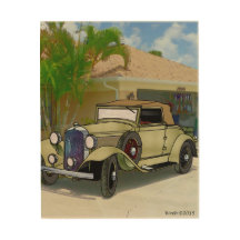 32 Plymouth Kabriolett in der Florida-Sonne
