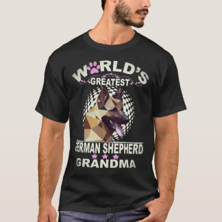 32 Weltbeste Deutsche Schäferhund-Oma Deutsche T-Shirt
