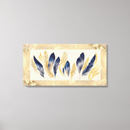 32" x 16" Vögel einer Feder Leinwanddruck