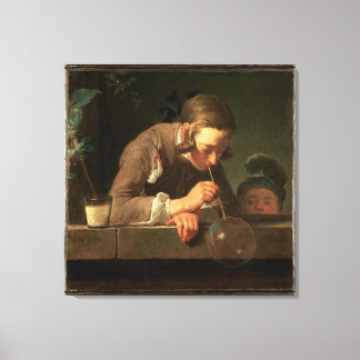 32x32 Bubble Boy Painting Leinwanddruck