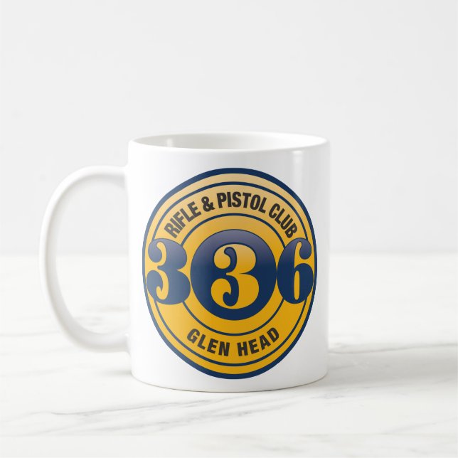 336 Farblogo-Tasse Kaffeetasse (Links)