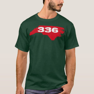 336 Rot und Weiß T-Shirt