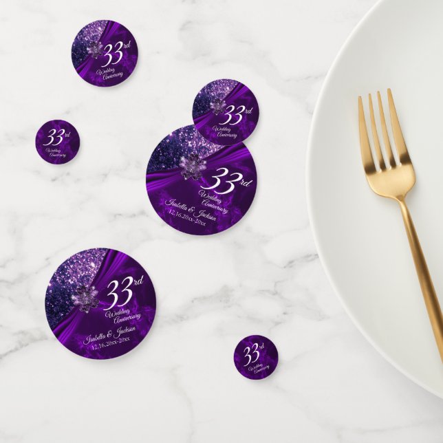 33./47. Lila Jubiläum von Amethyst Konfetti (Gruppe)